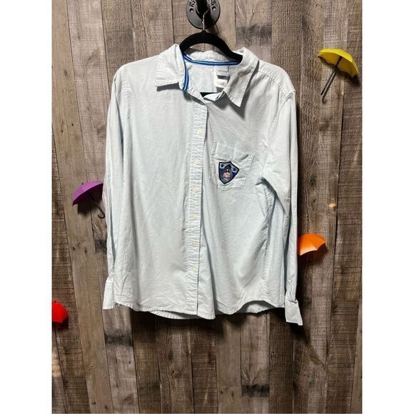 Disney Eeyore Vintage Patch Button Down Shirt - Picture 1 of 5